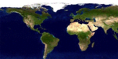 Europe - Afrique - Moyen Orient carte de la zone d'intervention